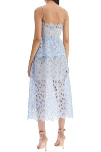 Self-Portrait Self Portrait midi organza dress in