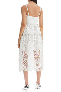 Self Portrait lace bustier dress with belt