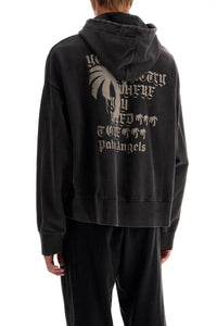 Palm Angels statement monogram hooded sweatshirt