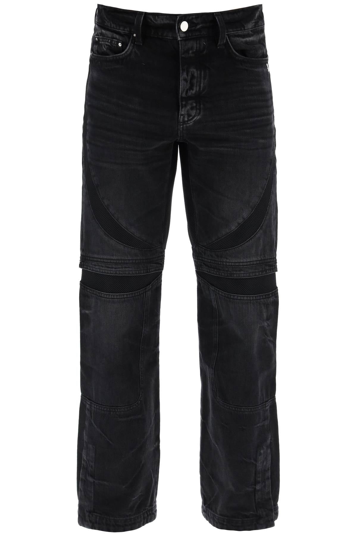 Amiri mx-3 jeans with mesh inserts