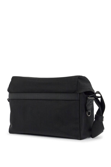 Dsquared2 black shoulder bag in polyamide with spacious compartment