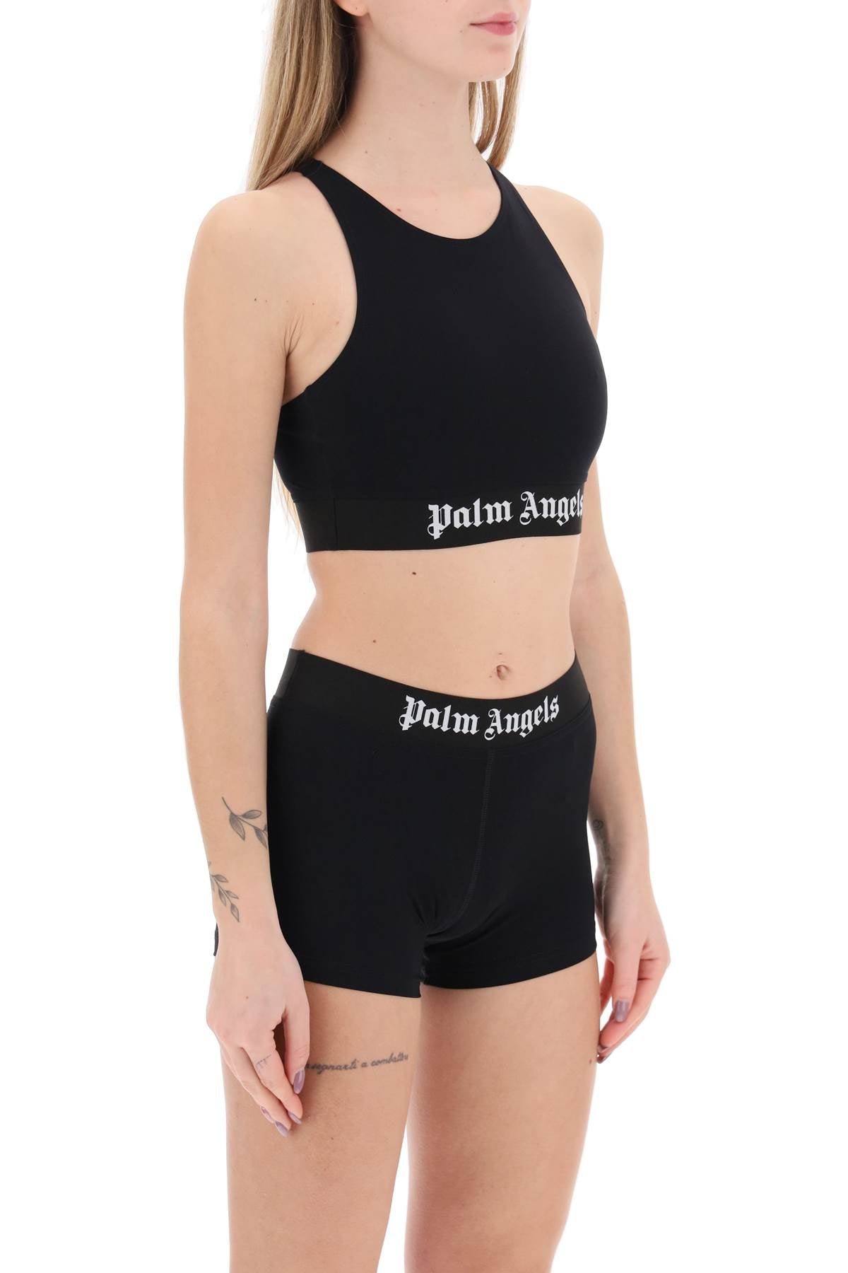 Palm Angels "sport bra with branded band"