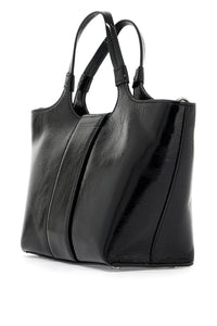 Roger Vivier mini viv' chock tote bag in patent