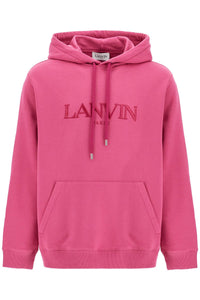 Lanvin hooded sweatshirt with embroidered logo