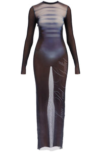 JEAN PAUL GAULTIER long mesh dress 'le mã¢le'