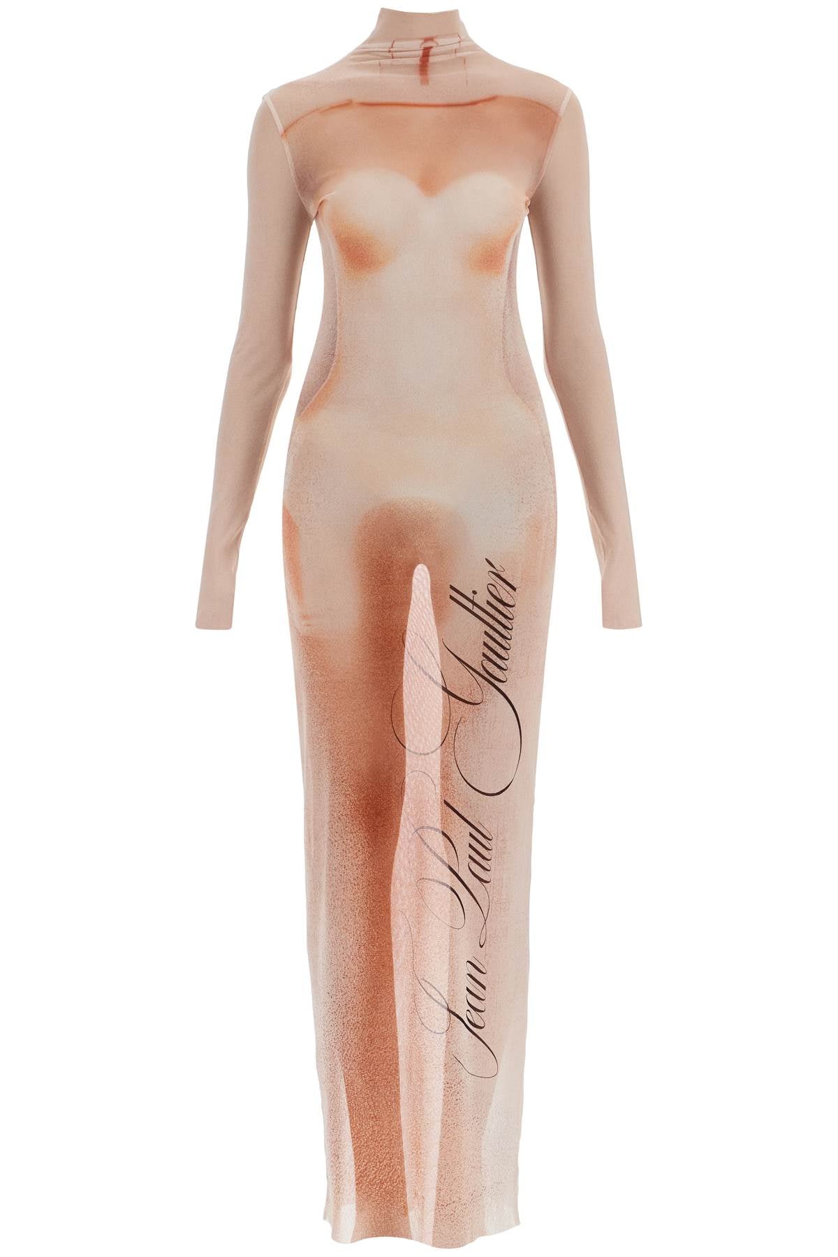 JEAN PAUL GAULTIER long mesh dress