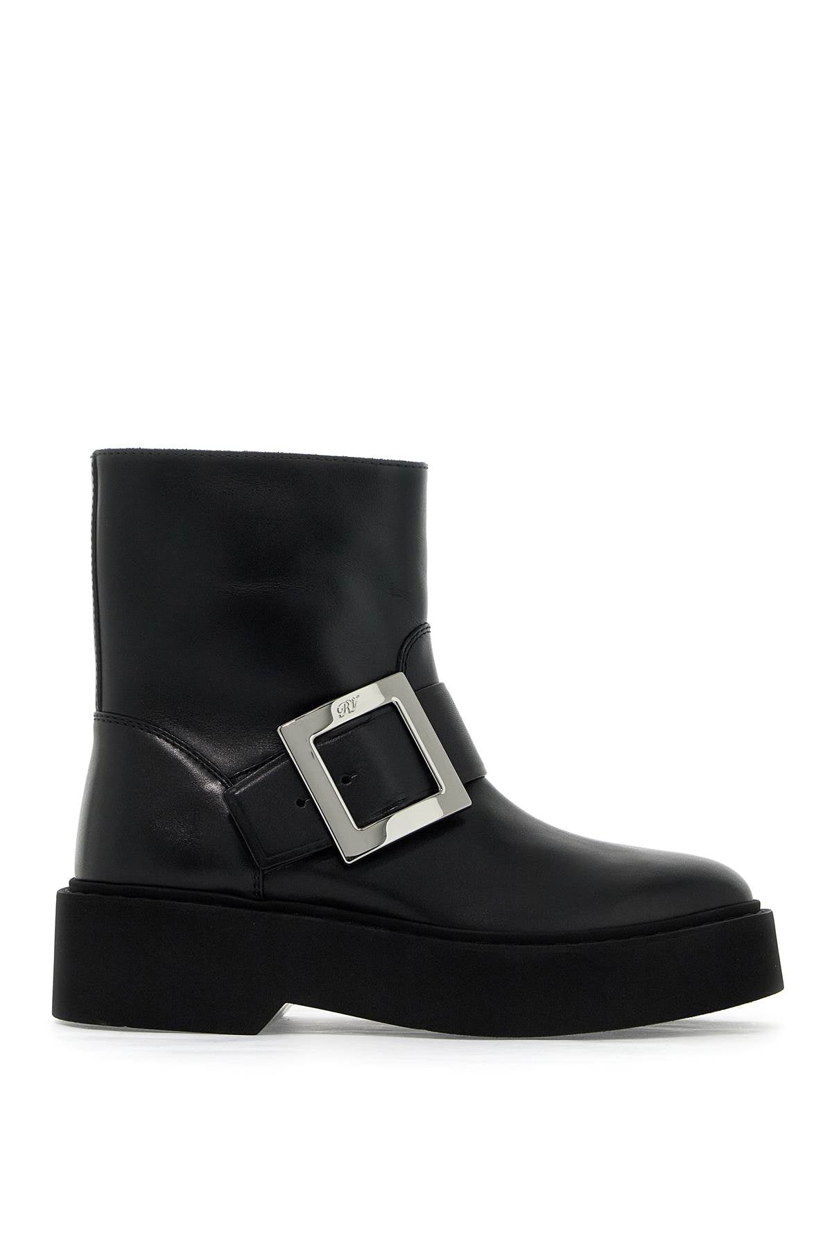 Roger Vivier "viv' platform rangers ankle