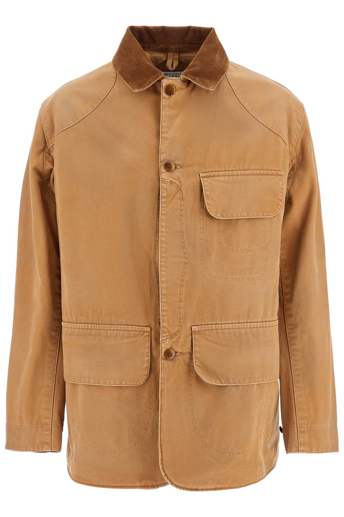 Maison Margiela canvas overcoat jacket for men