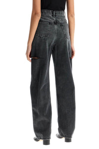 Maison Margiela loose cut jeans with distressed