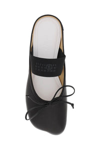 MM6 Maison Margiela smooth leather anatomical ballerina