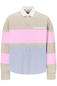 Dsquared2 oversized hybrid shirt