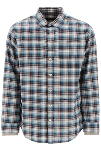 Dsquared2 check shirt with layered sleeves