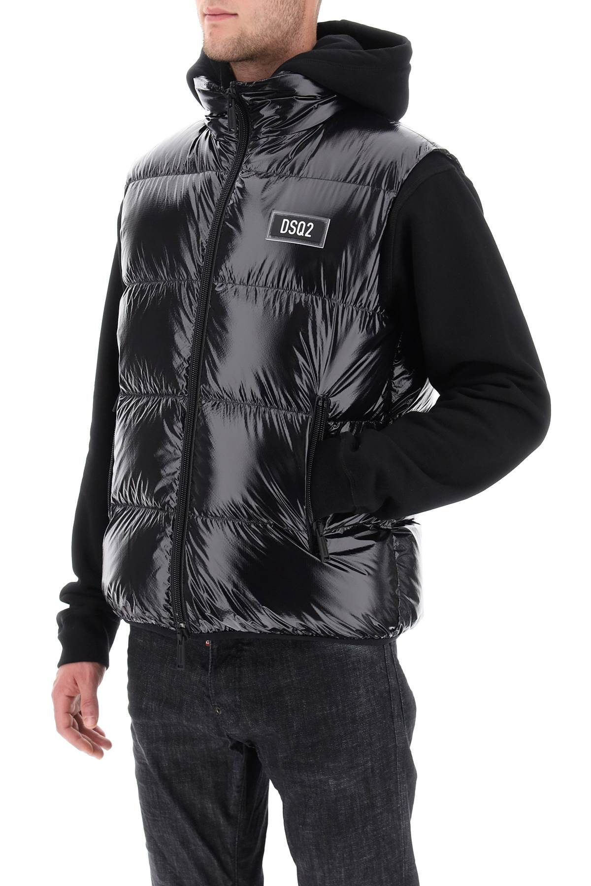 Dsquared2 quilted down vest