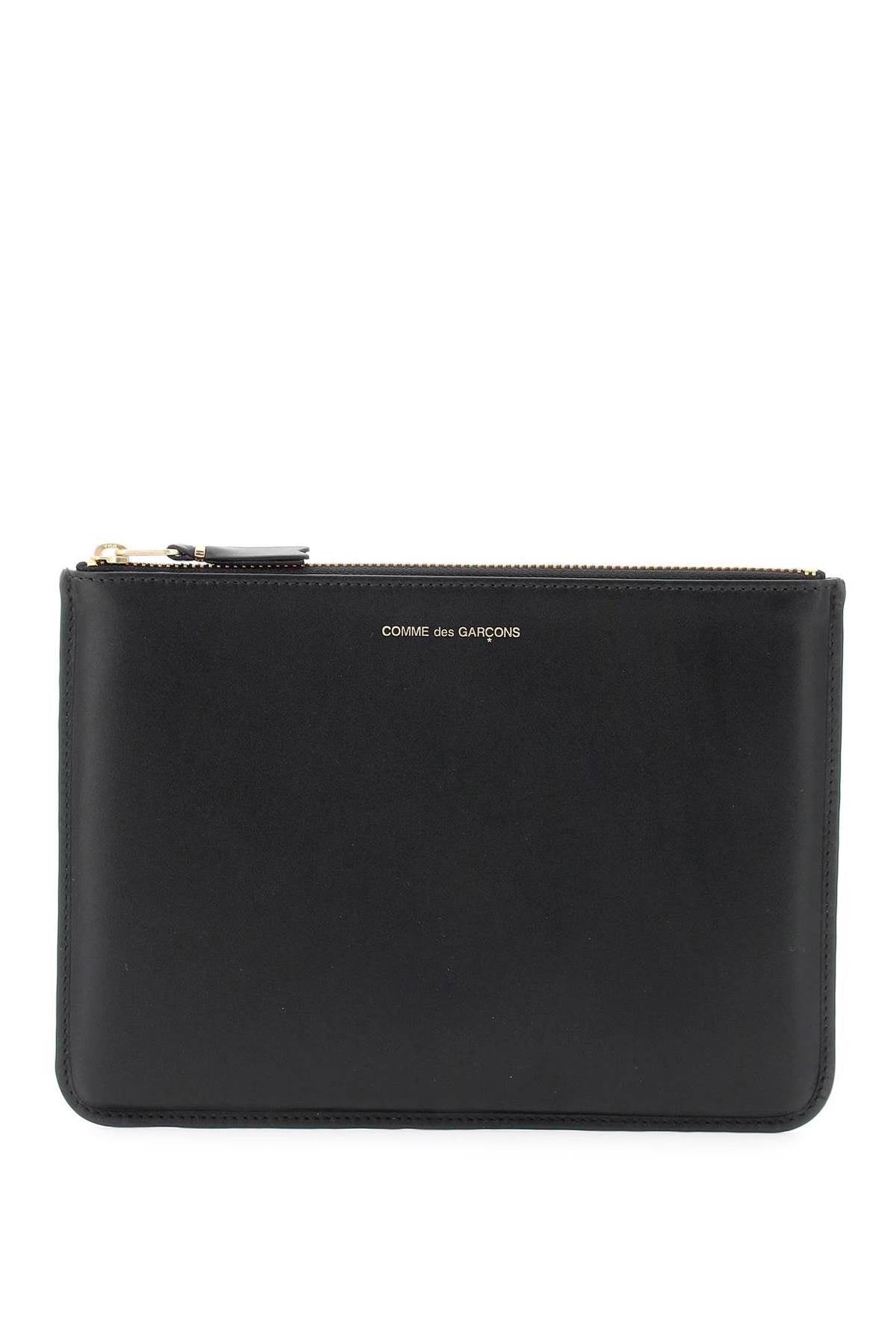 Comme Des Garcons Wallet leather pouch