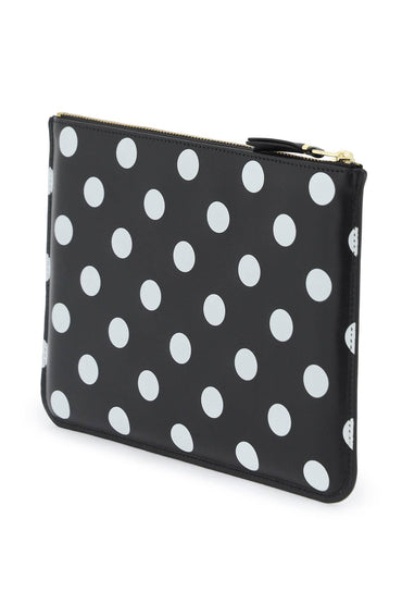 Comme Des Garcons Wallet polka dots pouch