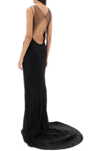 Maison Margiela hammered satin gown