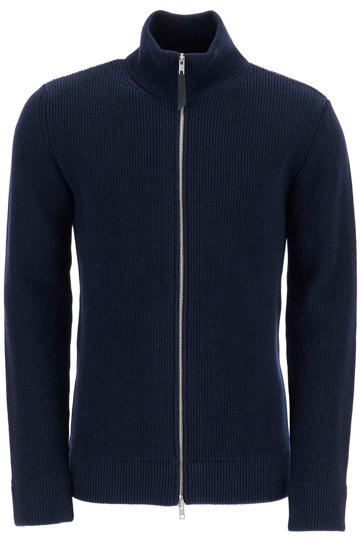 Maison Margiela zip-up cardigan with