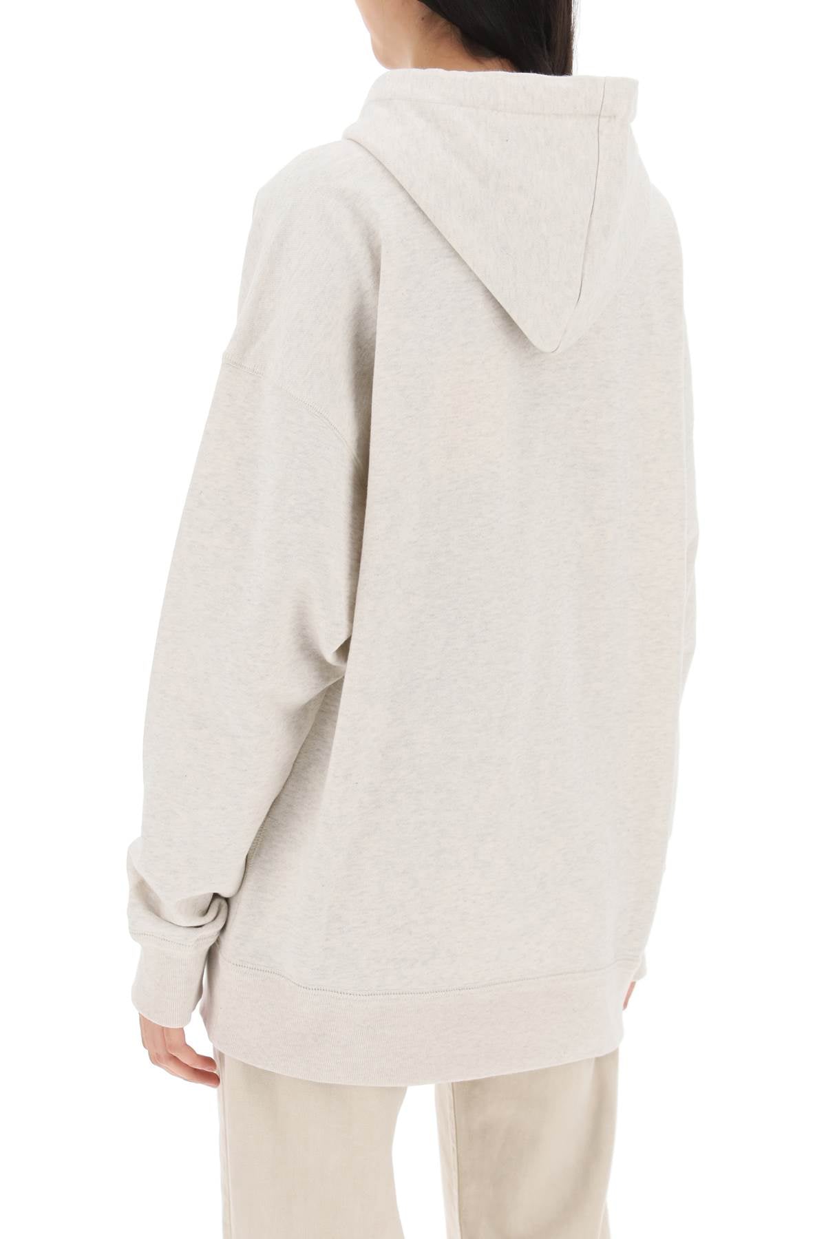 Isabel Marant Etoile mansel sweatshirt with metallic logo