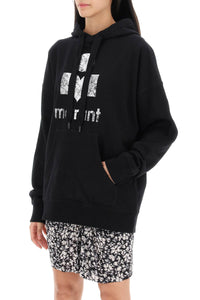 Isabel Marant Etoile mansel sweatshirt with metallic logo