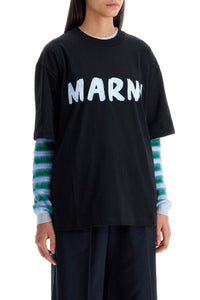 Marni oversized logo t