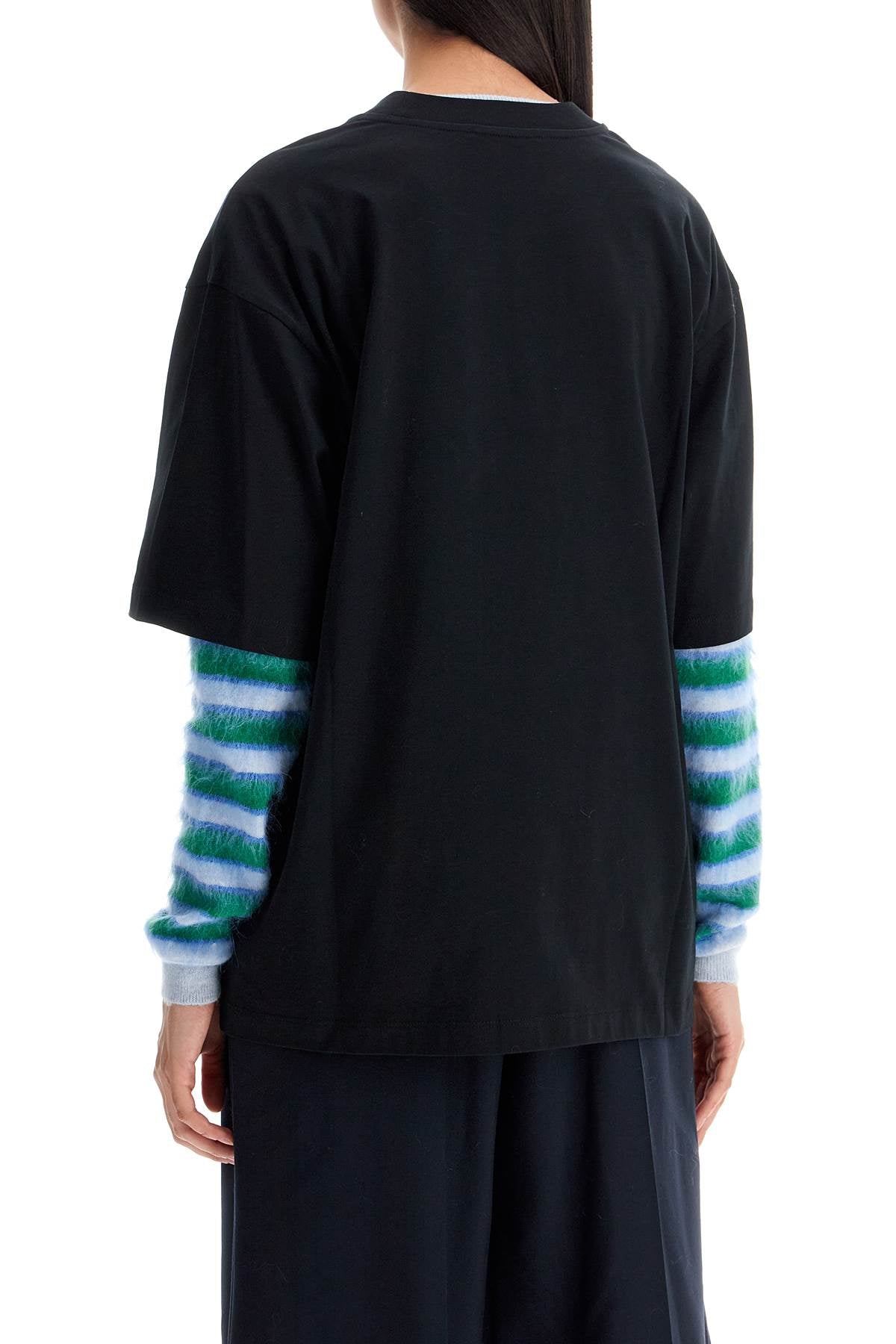 Marni oversized logo t