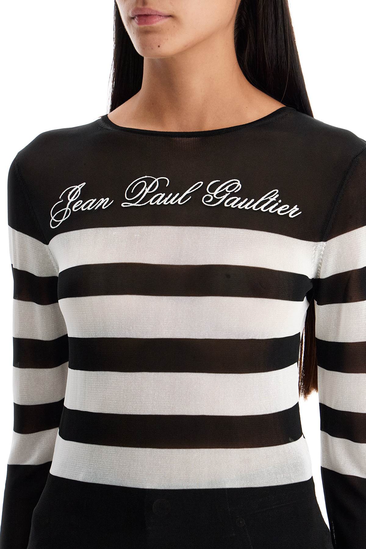 JEAN PAUL GAULTIER lightweight signature striped sailor