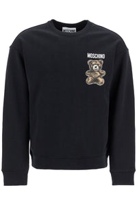 moschino teddy bear crewneck