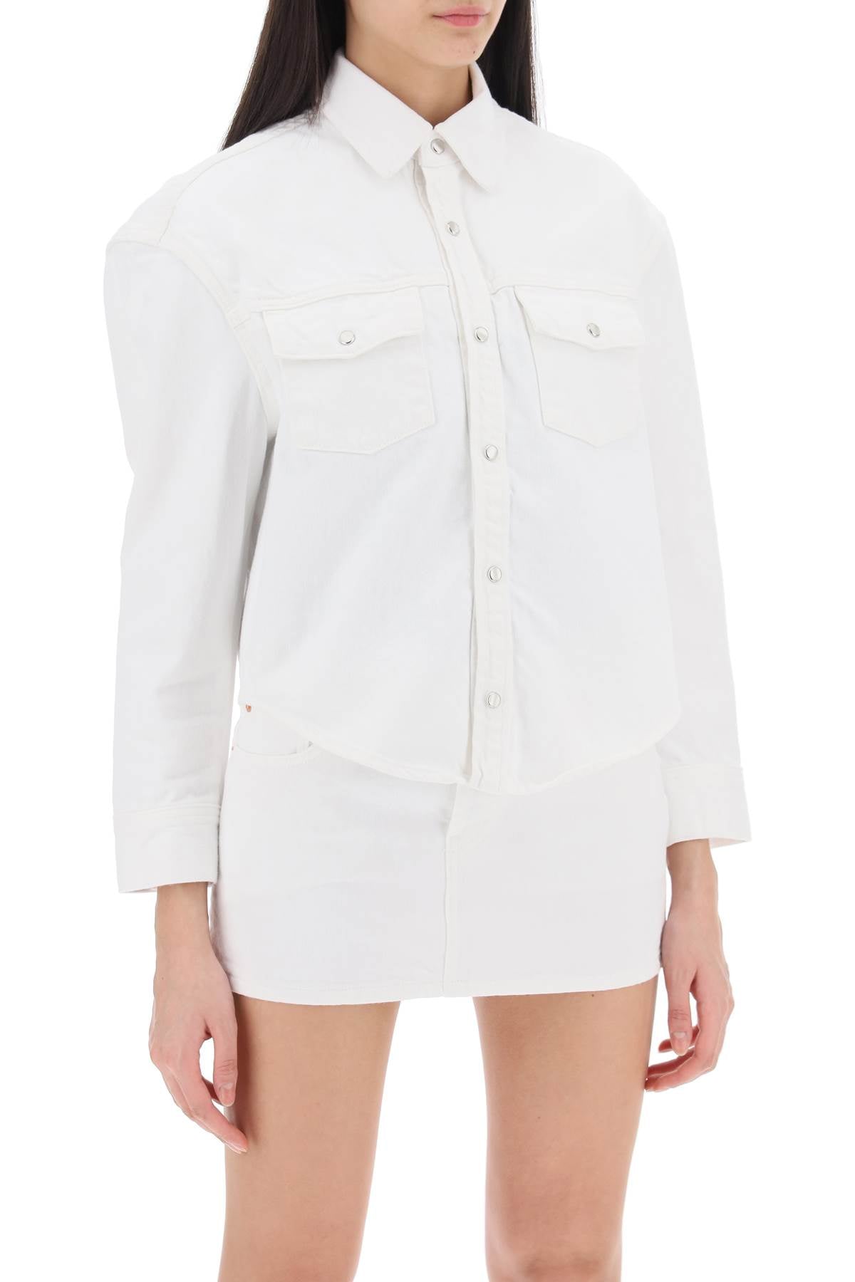 Wardrobe.Nyc boxy denim overshirt